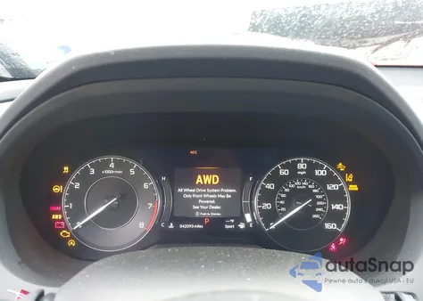 2021 Acura Rdx Technology из США, поврежденный, VIN 5J8TC2H59ML038607